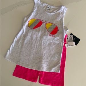 🔥 NEW ITEM 🔥 NWT DKNY 2pc set for little girls